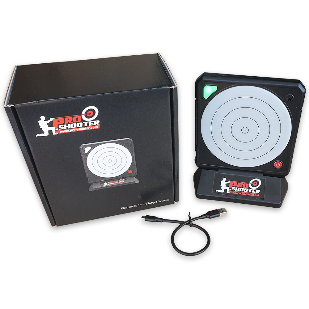 Single Electronic Smart Target for Dry-Fire Training